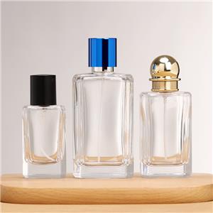 Thick Square Glass Perfume Bottle With Packaging