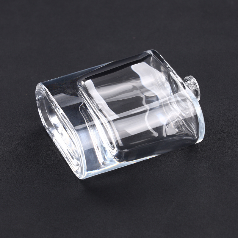 Minimalist Square Glass Perfume Bottle