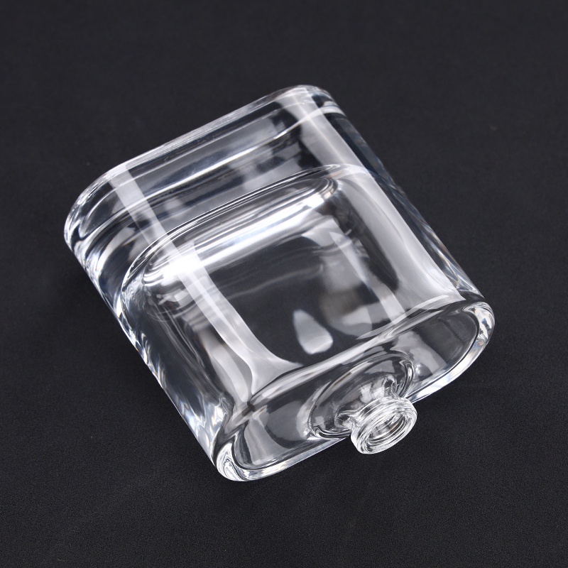Minimalist Square Glass Perfume Bottle