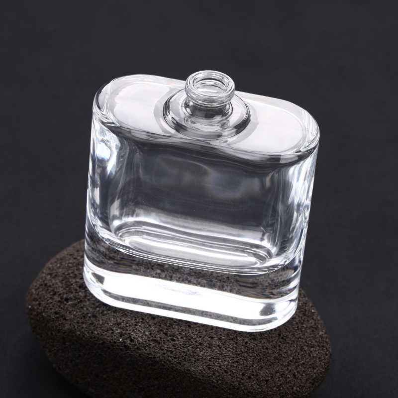 Minimalist Square Glass Perfume Bottle