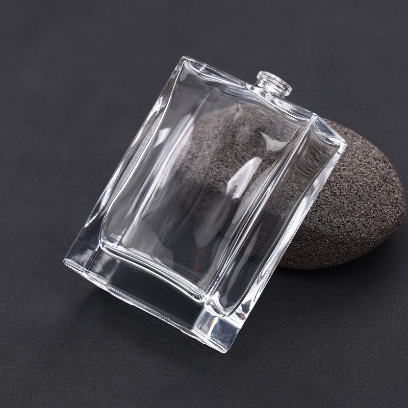 Small Square Perfume Bottle With Screw Neck For Travel