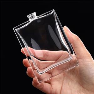 Small Square Perfume Bottle With Screw Neck For Travel