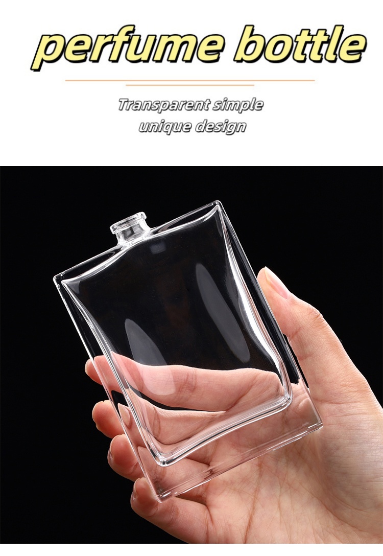 small square perfume bottle
