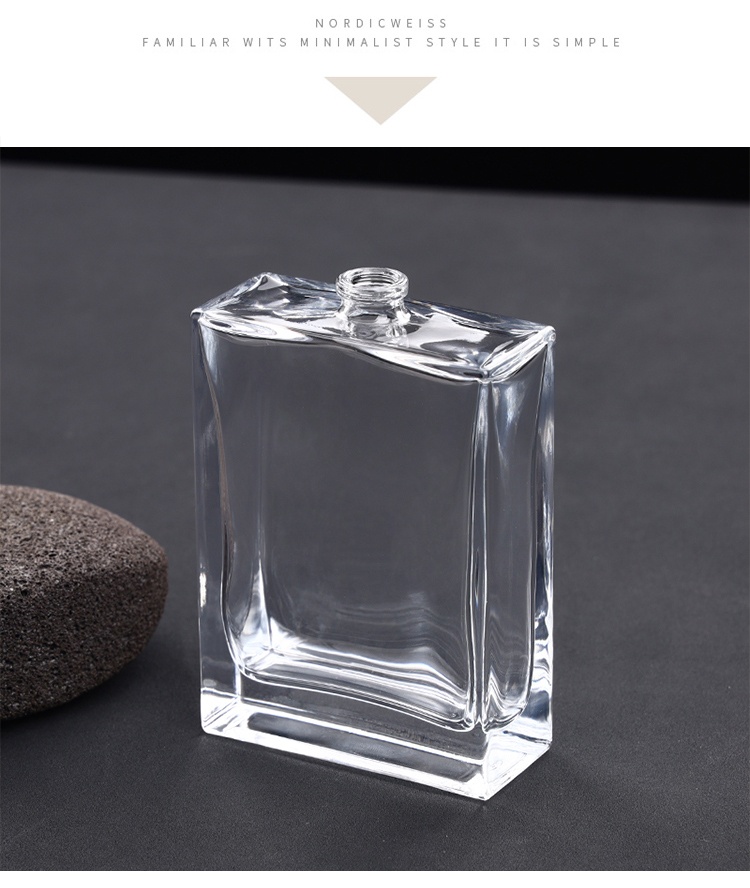travel size glass bottle