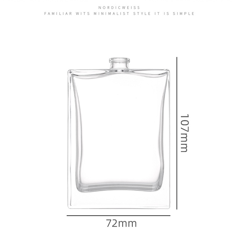 small square perfume bottle