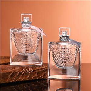 Custom Square Glass Perfume Bottle With Logo