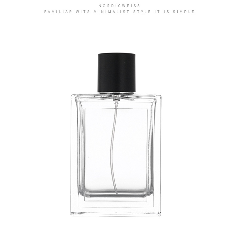 vintage square perfume bottle