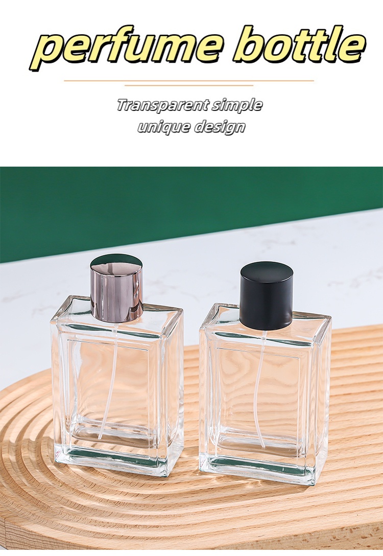 vintage square perfume bottle