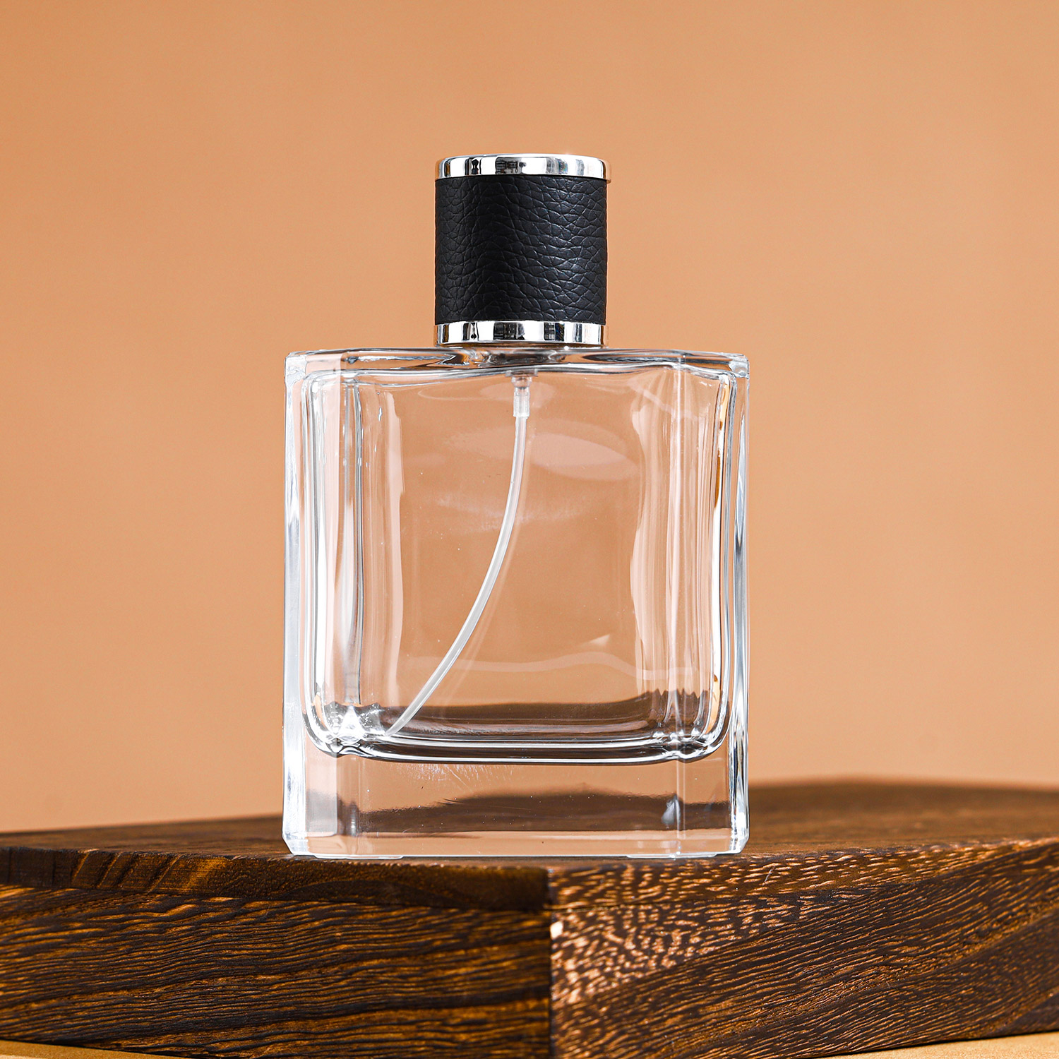 Refillable Square Perfume Bottle In Bulk For Fragrance