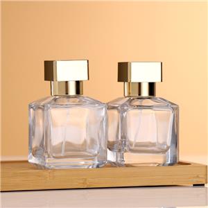 Elegant Crystal Glass Perfume Bottle With Custom Logo