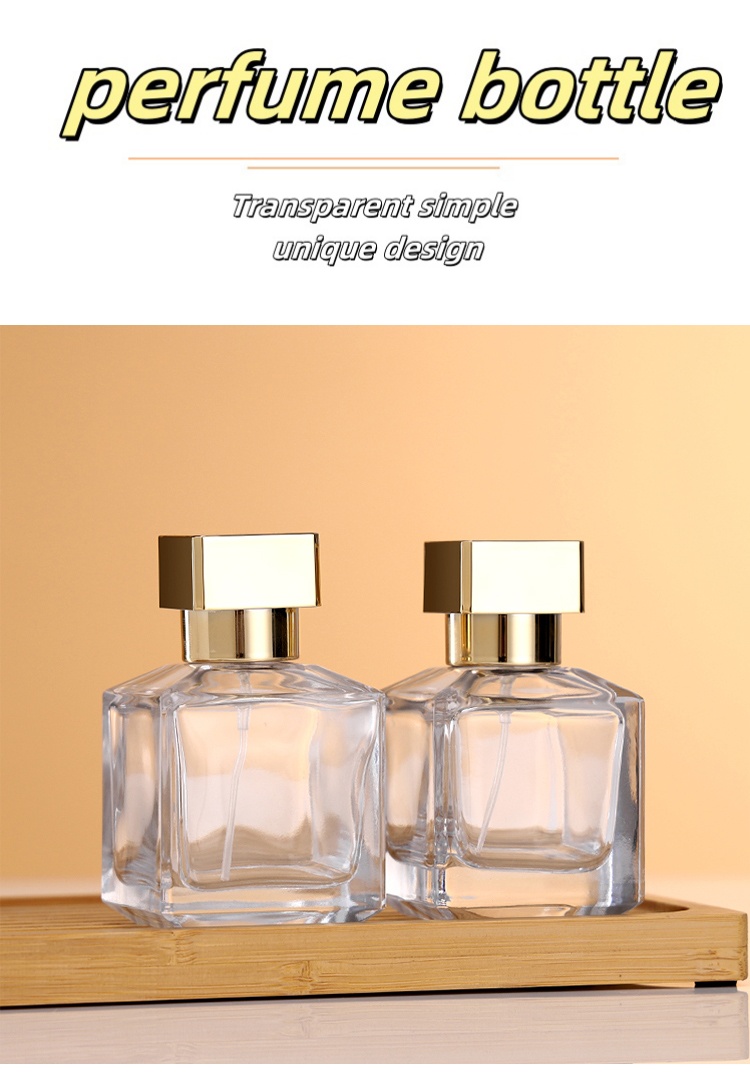 crystal glass perfume bottle