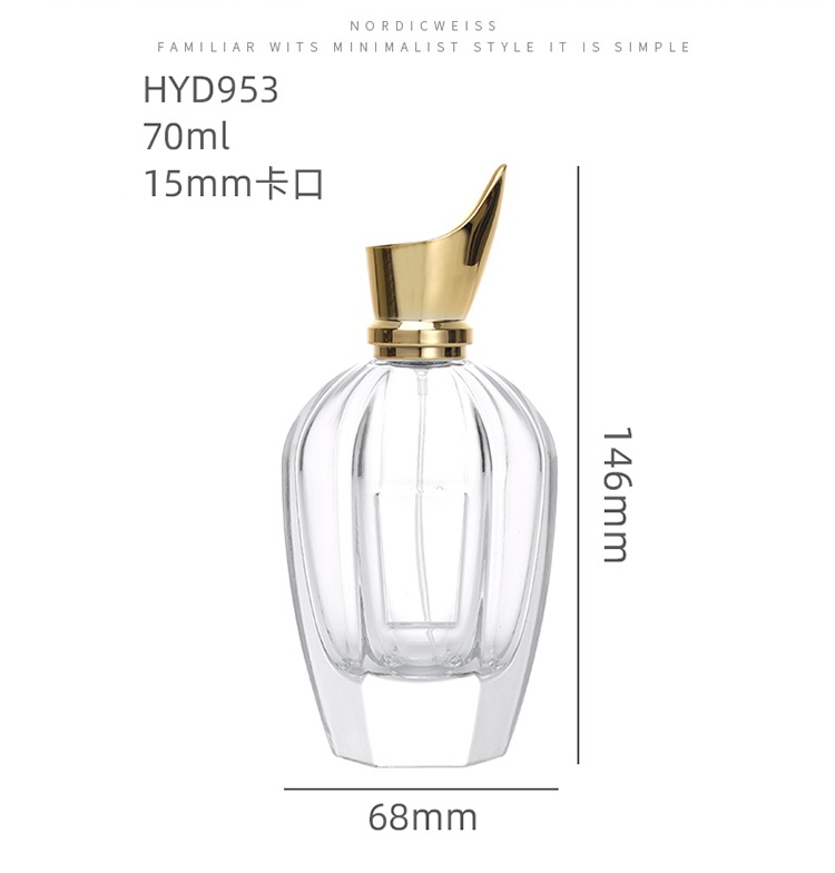 crystal perfume bottle