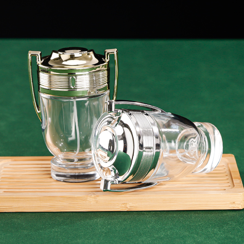 premium crystal glass bottle