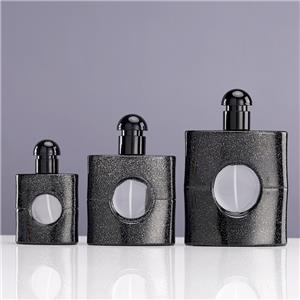 Crystal Clear Glass Perfume Bottle With Magnetic Cap