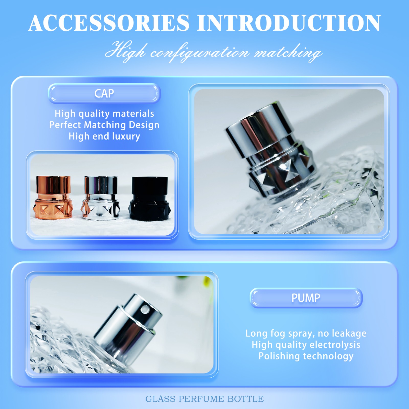 glass perfume bottle