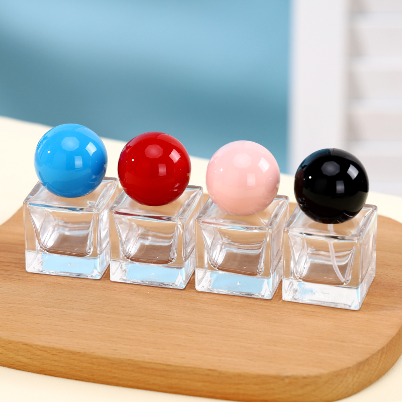 15ml Small Glass Perfume Bottle With Aluminum Sprayer