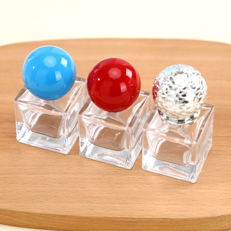 15ml Small Glass Perfume Bottle With Aluminum Sprayer