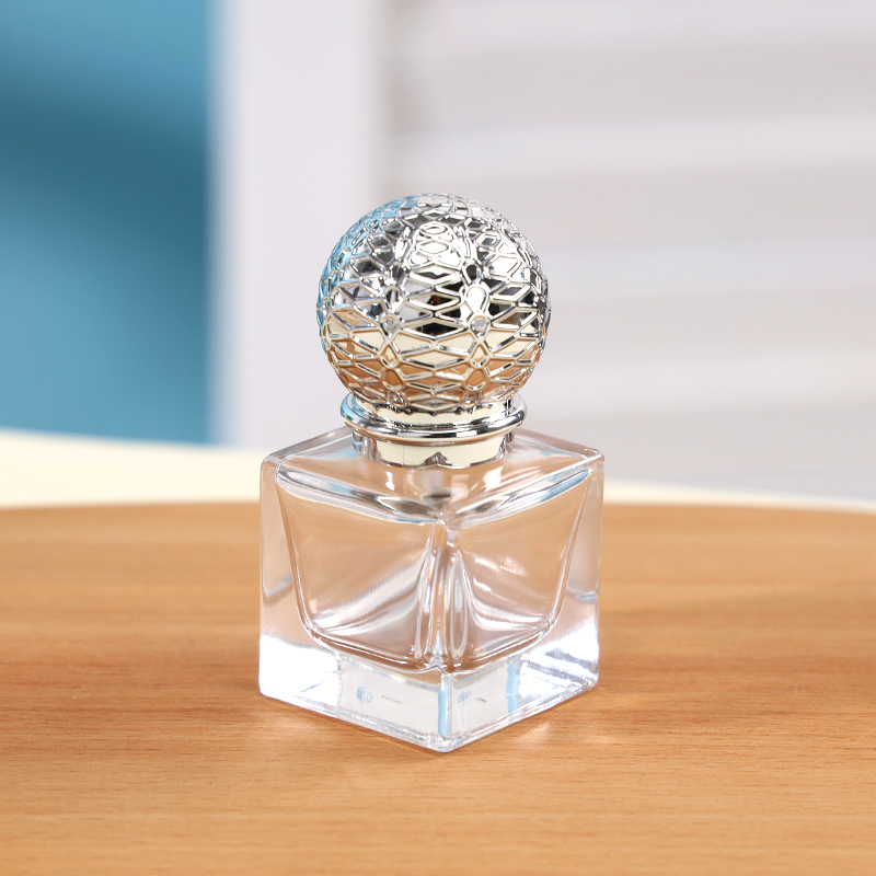 15ml Small Glass Perfume Bottle With Aluminum Sprayer