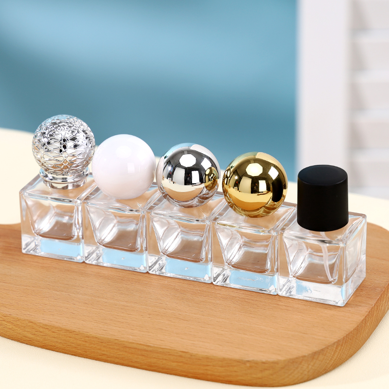 15ml Small Glass Perfume Bottle With Aluminum Sprayer