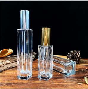 누출 방지 아토마이저가 장착된 미니 10ml 유리 향수병
