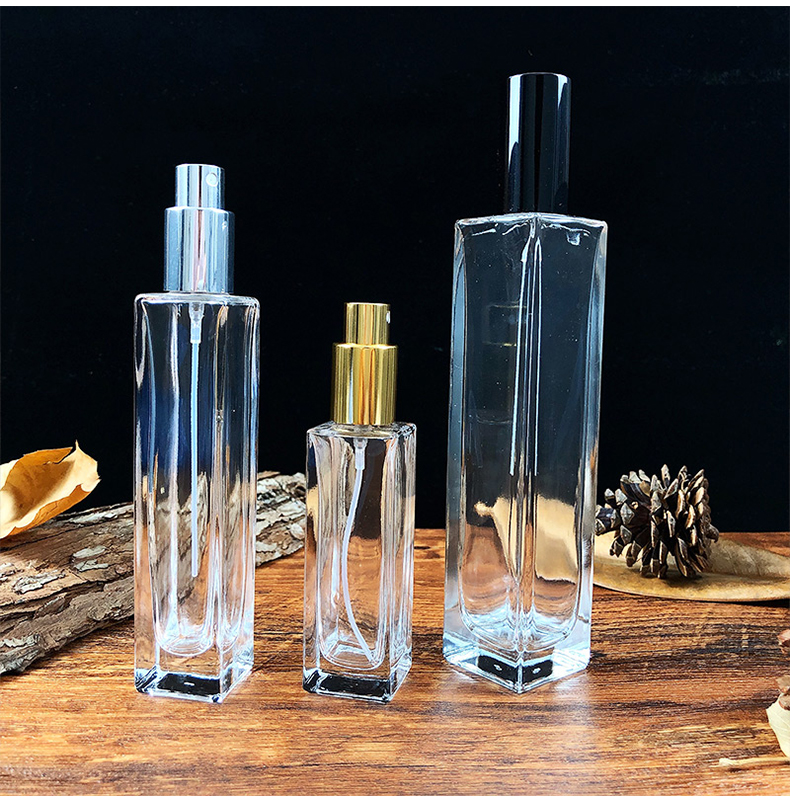Mini 10ml Glass Perfume Bottle With Leak Proof Atomizer