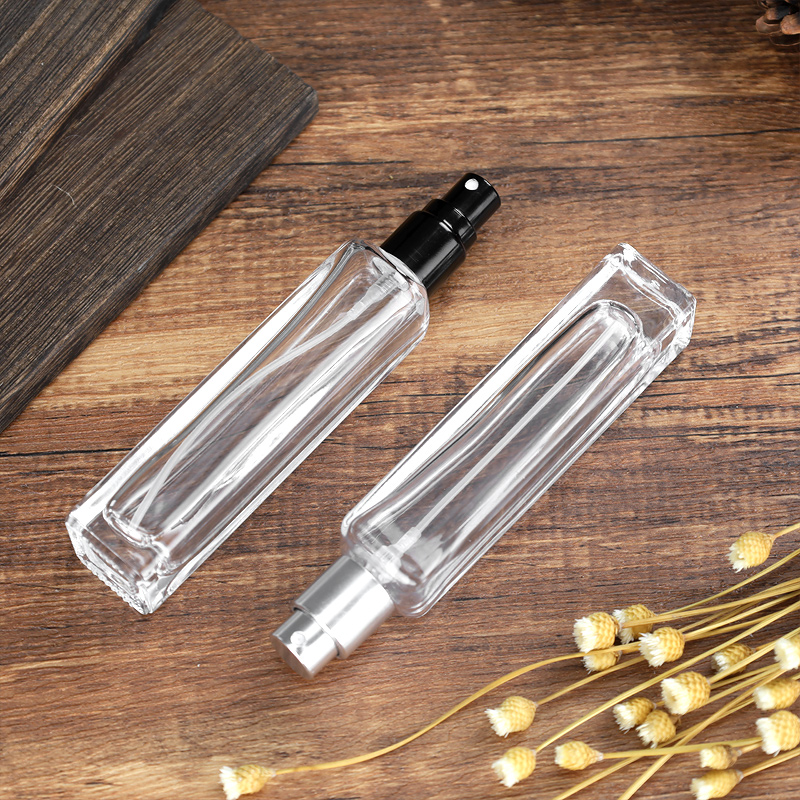 10ml Small Glass Bottle For Perfume With Gold Atomizer