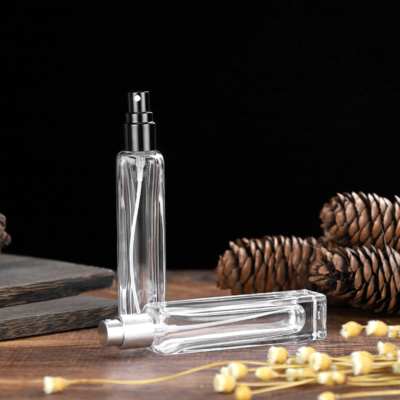 10ml Small Glass Bottle For Perfume With Gold Atomizer