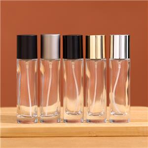투명 유리 디자인의 5ml 미니 리필 가능 향수병
