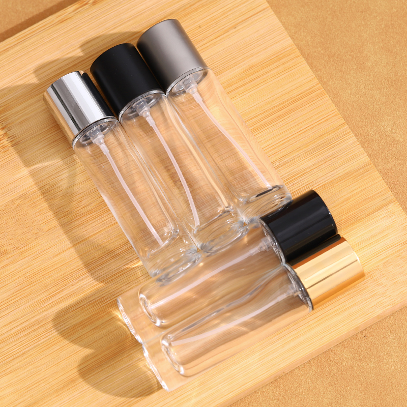 Mini 5ml Refillable Perfume Bottle With Clear Glass Design