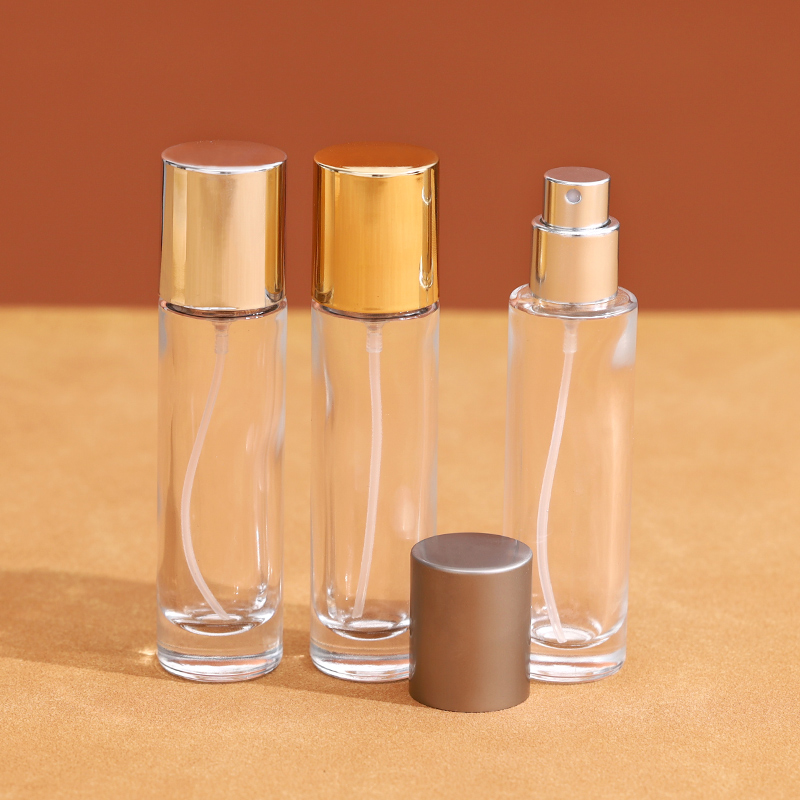 Mini 5ml Refillable Perfume Bottle With Clear Glass Design