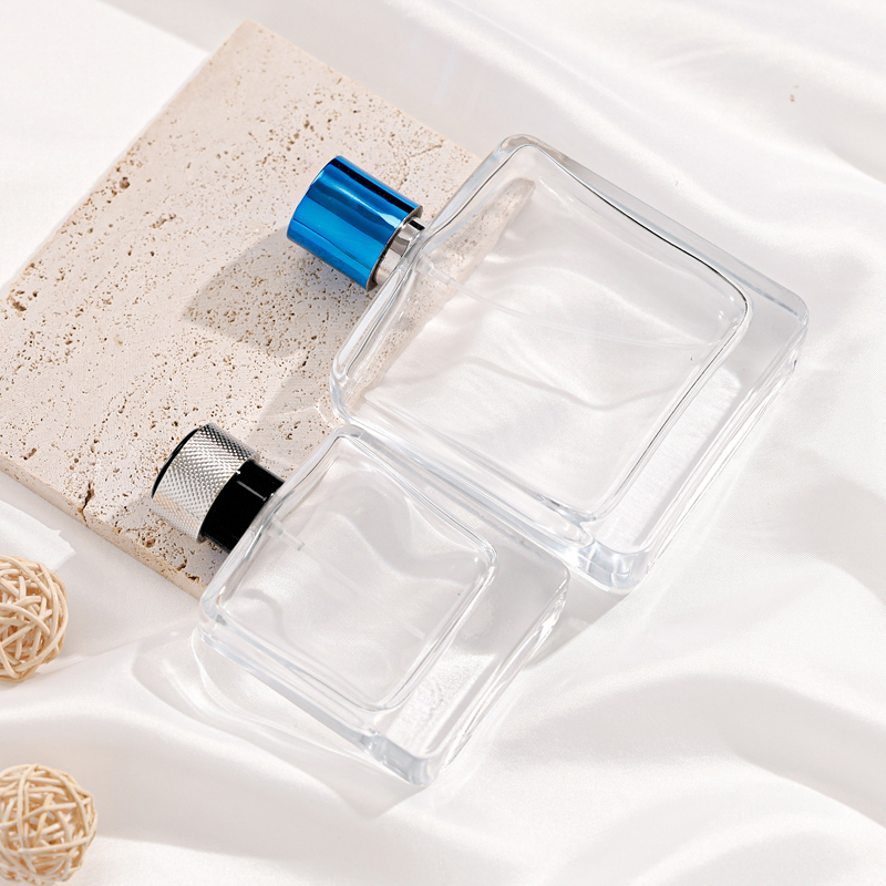 50ml Luxury Perfume Bottle With Silver Spray Pum