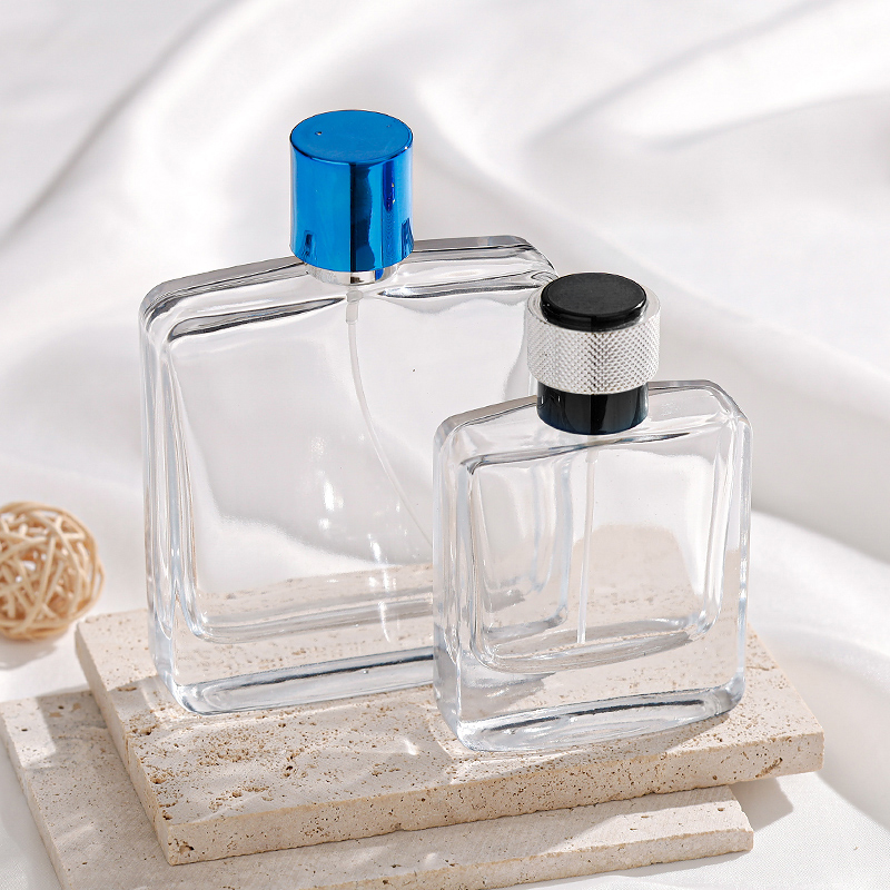 50ml Luxury Perfume Bottle With Silver Spray Pum