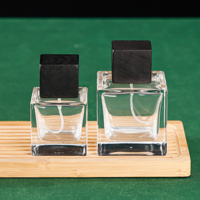 Compact 50ml Perfume Bottle With Custom Cap For Premium