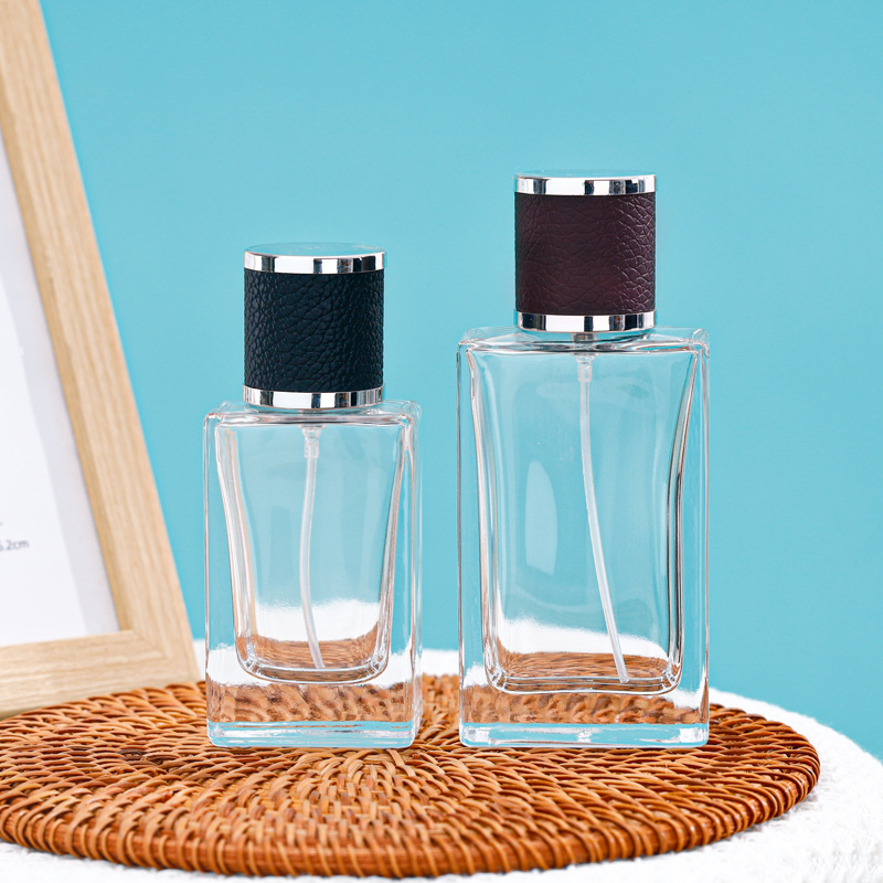 Elegant 40ml Glass Perfume Bottle With Spray Atomizer