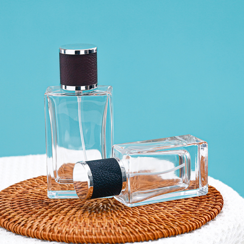 Elegant 40ml Glass Perfume Bottle With Spray Atomizer