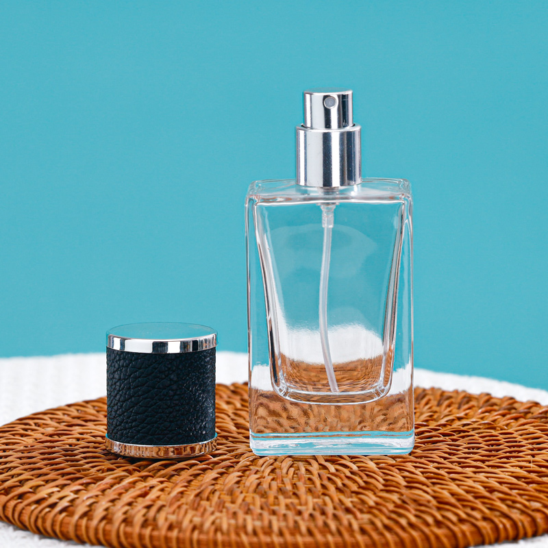 Elegant 40ml Glass Perfume Bottle With Spray Atomizer