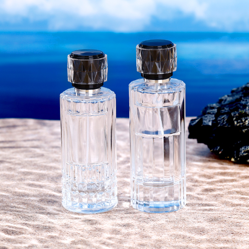 Refillable 35ml Glass Perfume Bottle With Magnetic Cap