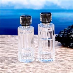 자석 캡이 달린 35ml 리필 가능 유리 향수병