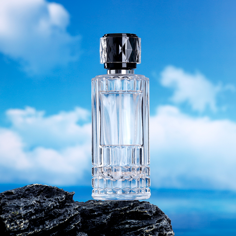 Refillable 35ml Glass Perfume Bottle With Magnetic Cap