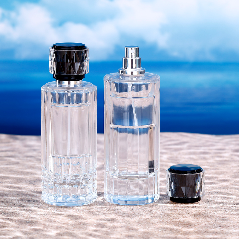 Refillable 35ml Glass Perfume Bottle With Magnetic Cap