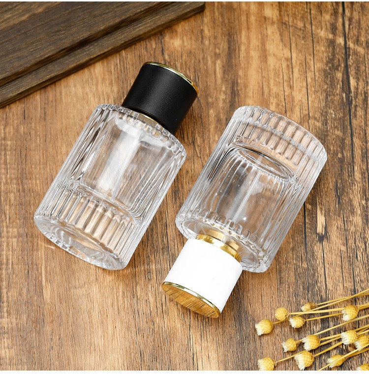 frosted finish perfume bottle