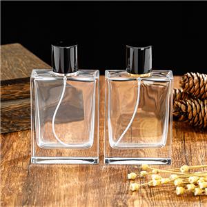 100ml Luxury Glass Perfume Bottle With Crystal Neck