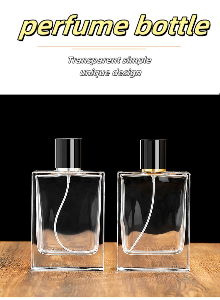 100ml glass perfume bottle