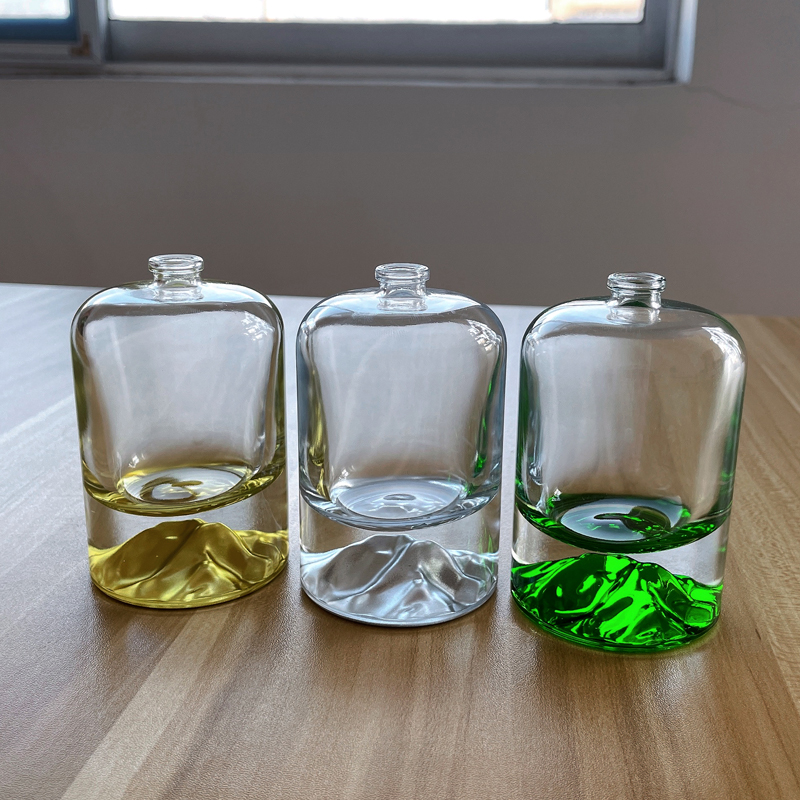 Refillable 100ml Glass Perfume Bottle With Large Capacity