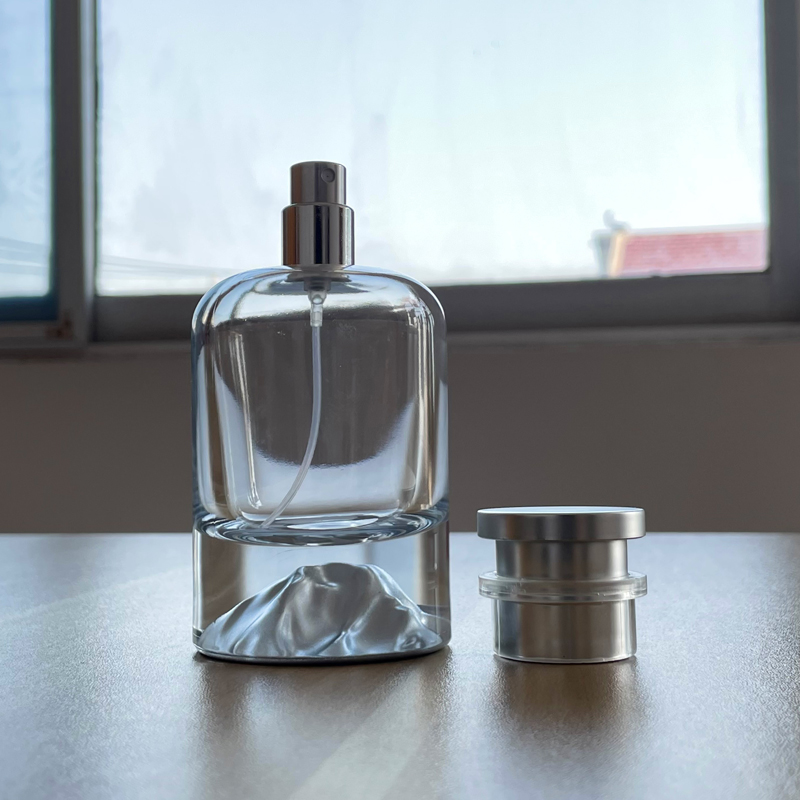 Refillable 100ml Glass Perfume Bottle With Large Capacity