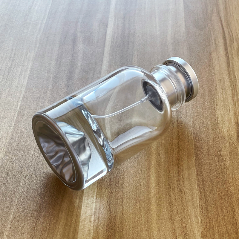 Refillable 100ml Glass Perfume Bottle With Large Capacity