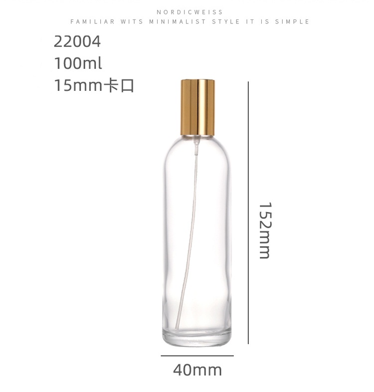 luxury 100ml perfume bottle