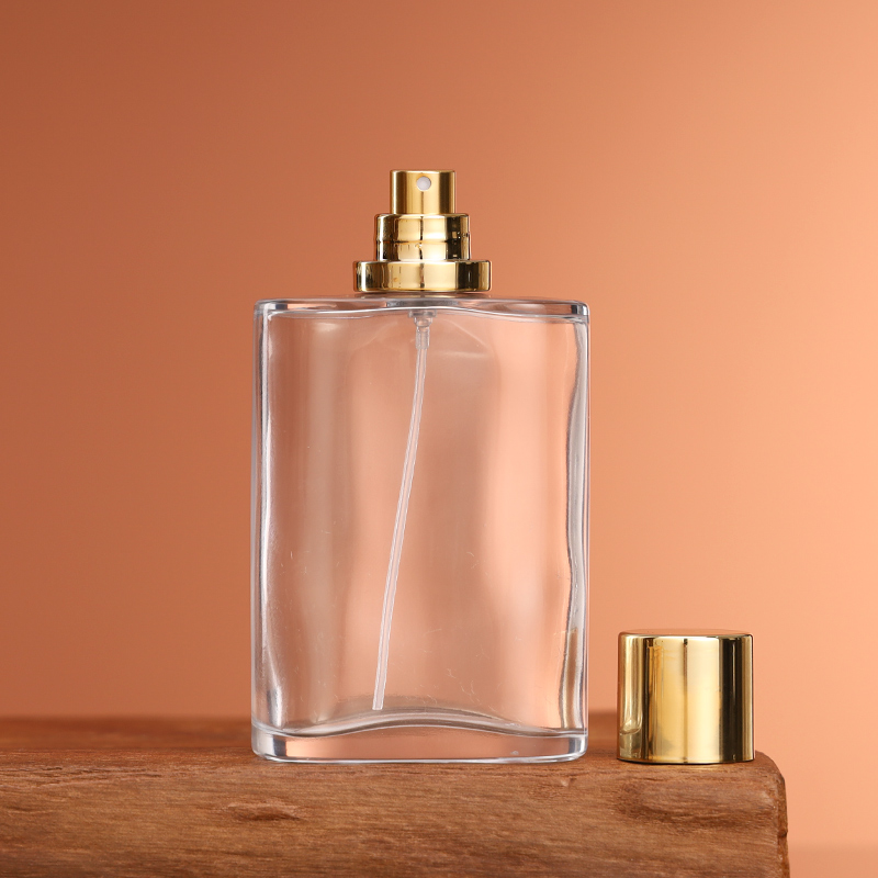 Refillable 100ml Glass Perfume Bottle With Classic Design