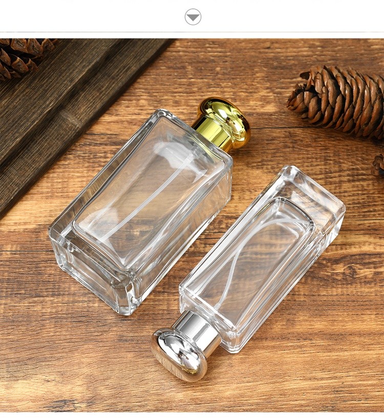 custom gold collar perfume bottle