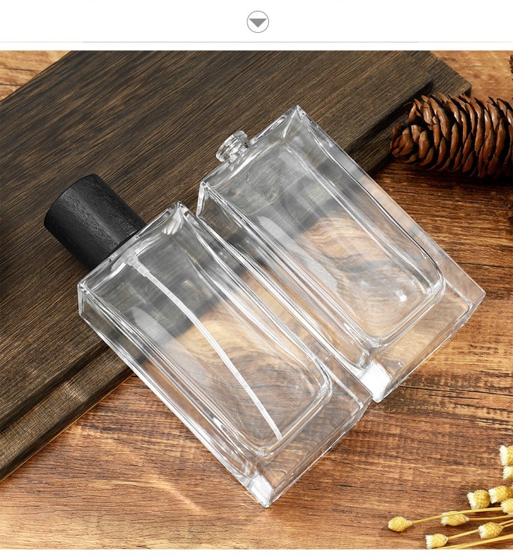 round shape glass bottle for perfume